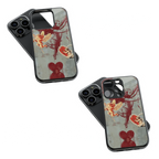 Trendy Glass Back Mobile Case for iPhone, Samsung, Redmi, OnePlus, Google Pixel, Motorola