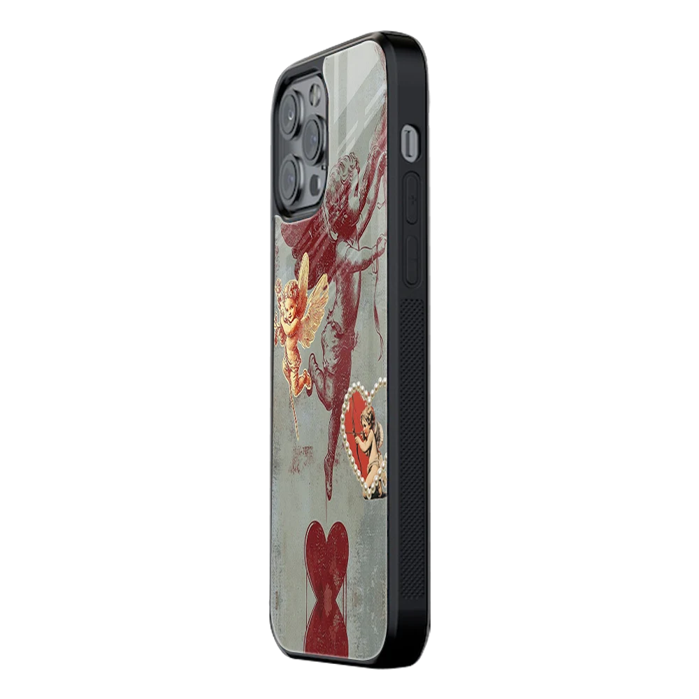 Slim Glass Back Phone Case for Multiple Brands iPhone, Samsung, Redmi, OnePlus, Oppo, Vivo