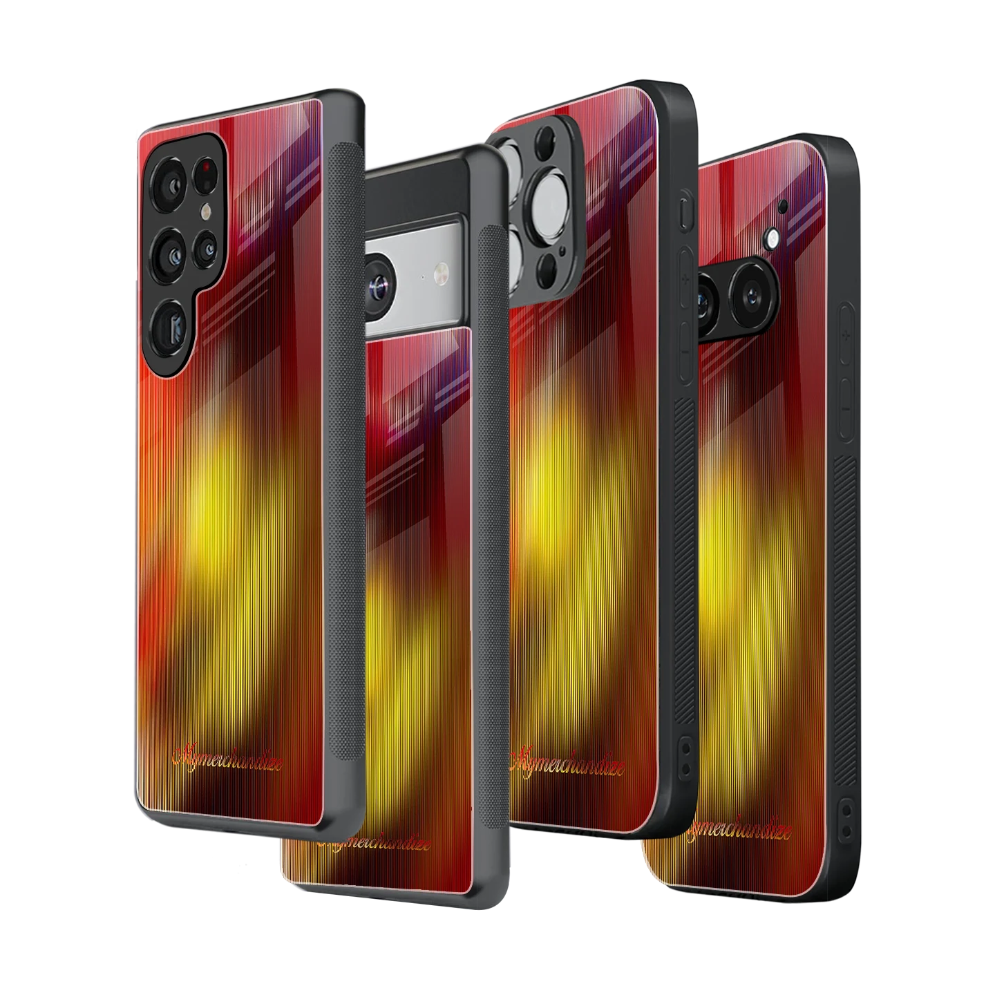 Stylish Glass Back Case for All Smartphones iPhone, Samsung, OnePlus, Pixel, Redmi, Oppo, Vivo, Motorola