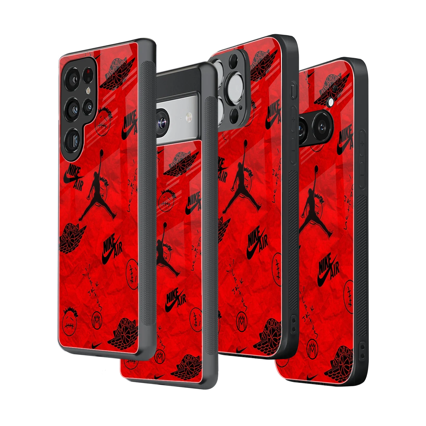 Stylish Glass Back Case for All Smartphones iPhone, Samsung, OnePlus, Pixel, Redmi, Oppo, Vivo, Motorola