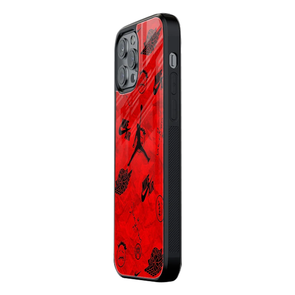 Slim Glass Back Phone Case for Multiple Brands iPhone, Samsung, Redmi, OnePlus, Oppo, Vivo