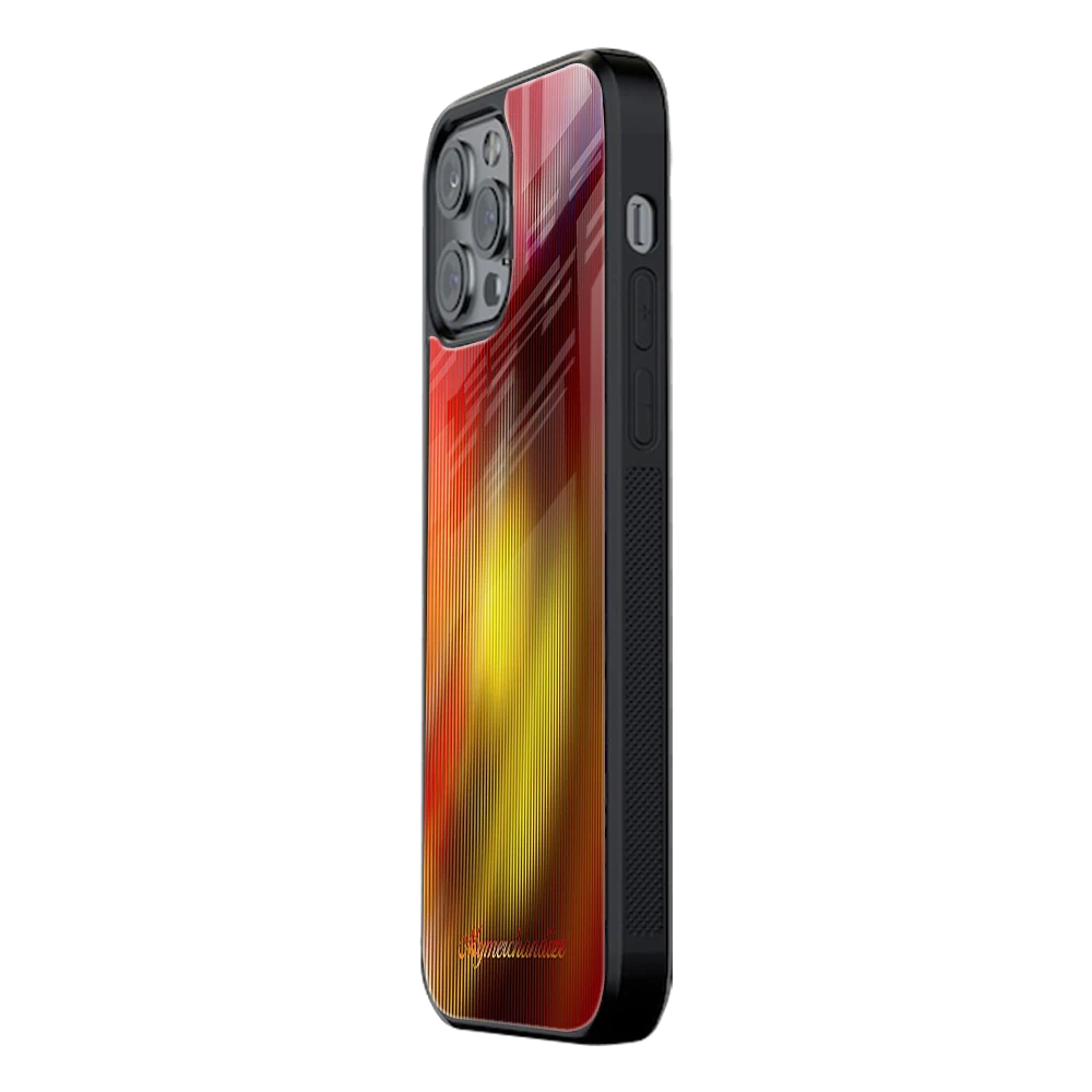 Slim Glass Back Phone Case for Multiple Brands iPhone, Samsung, Redmi, OnePlus, Oppo, Vivo