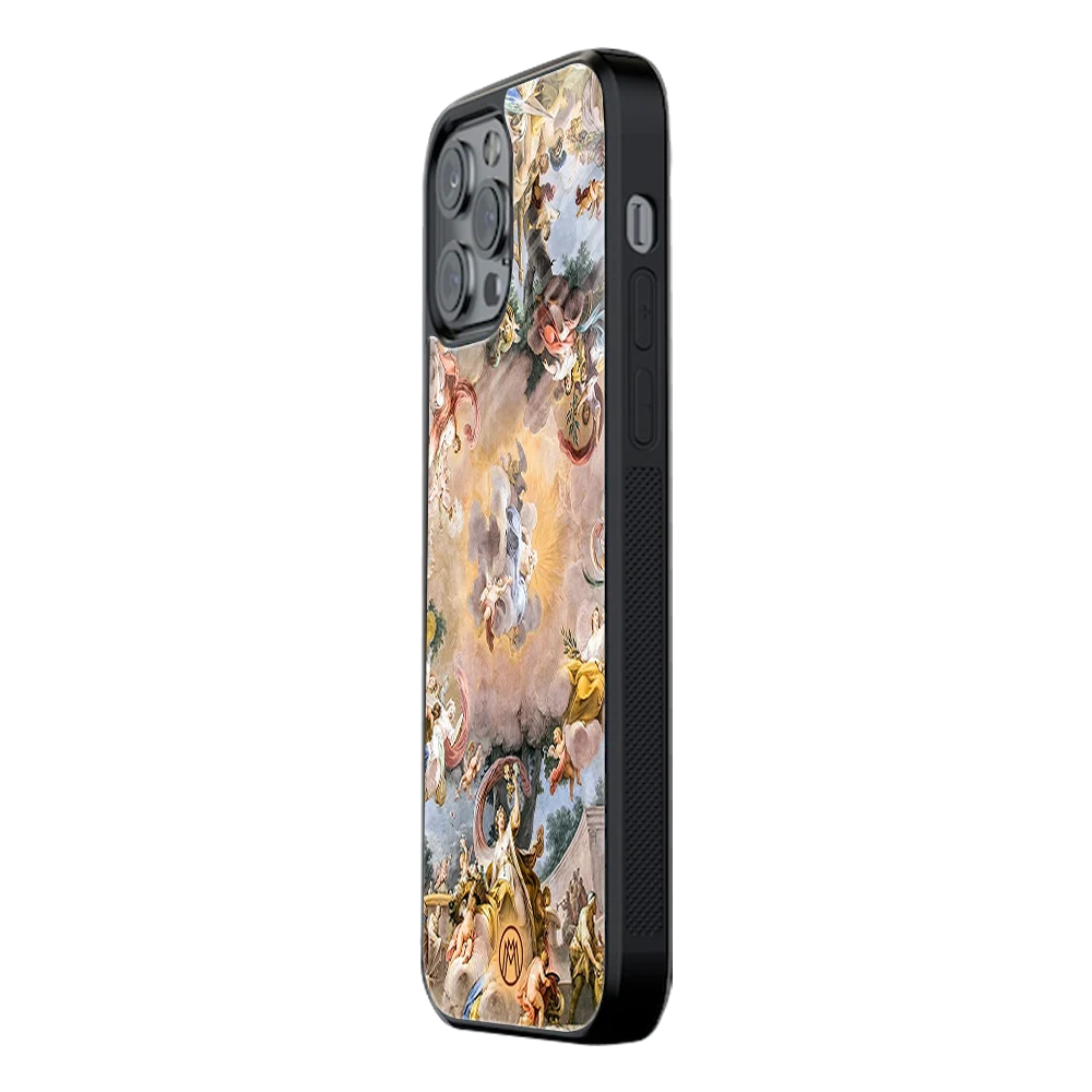 Slim Glass Back Phone Case for Multiple Brands iPhone, Samsung, Redmi, OnePlus, Oppo, Vivo