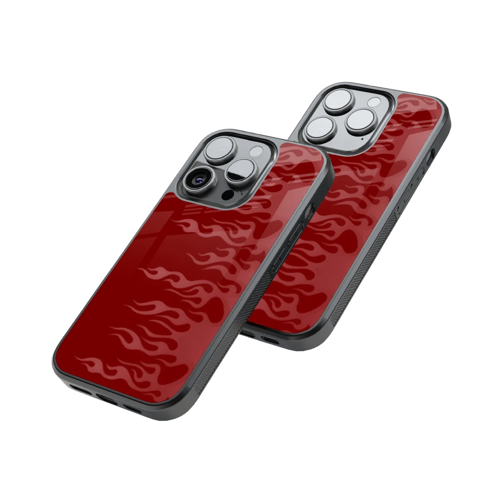 Protective Glass Back Phone Case Compatible with iPhone, Samsung, OnePlus, Pixel & More