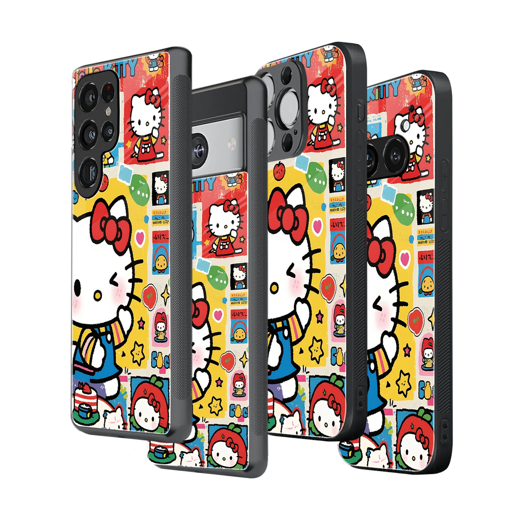 Stylish Glass Back Case for All Smartphones iPhone, Samsung, OnePlus, Pixel, Redmi, Oppo, Vivo, Motorola
