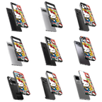 Durable Glass Back Mobile Case for iPhone, Samsung, OnePlus, Google Pixel, Redmi, Vivo, Oppo