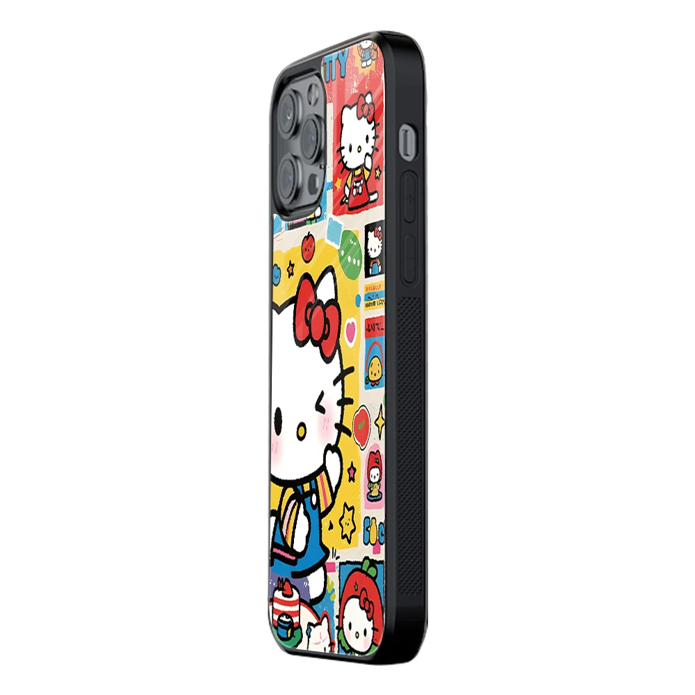 Slim Glass Back Phone Case for Multiple Brands iPhone, Samsung, Redmi, OnePlus, Oppo, Vivo