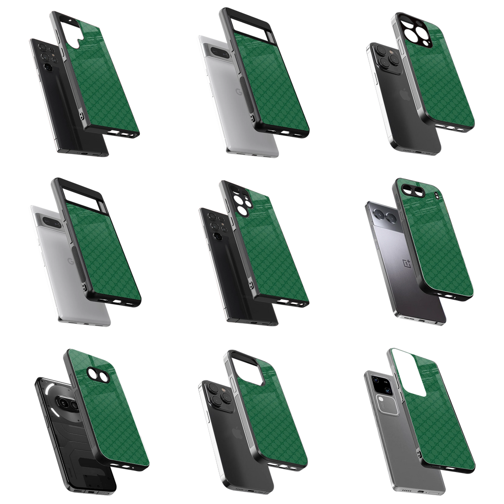 Durable Glass Back Mobile Case for iPhone, Samsung, OnePlus, Google Pixel, Redmi, Vivo, Oppo