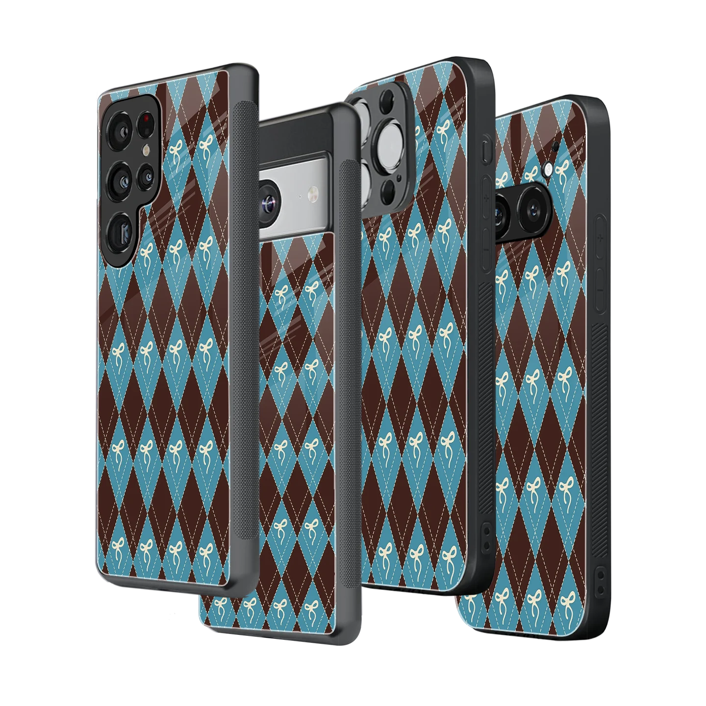 Stylish Glass Back Case for All Smartphones iPhone, Samsung, OnePlus, Pixel, Redmi, Oppo, Vivo, Motorola