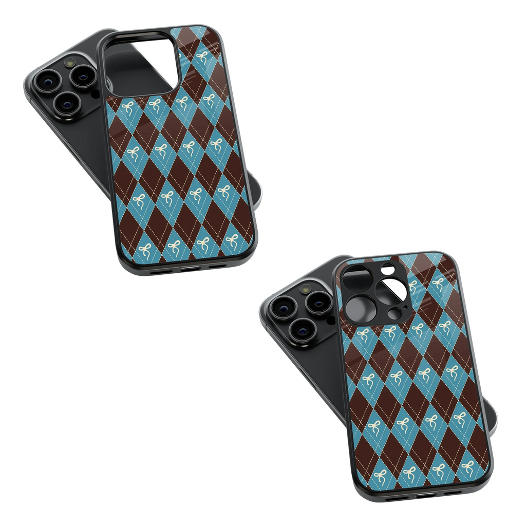Trendy Glass Back Mobile Case for iPhone, Samsung, Redmi, OnePlus, Google Pixel, Motorola