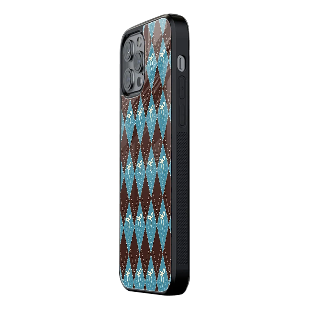 Slim Glass Back Phone Case for Multiple Brands iPhone, Samsung, Redmi, OnePlus, Oppo, Vivo