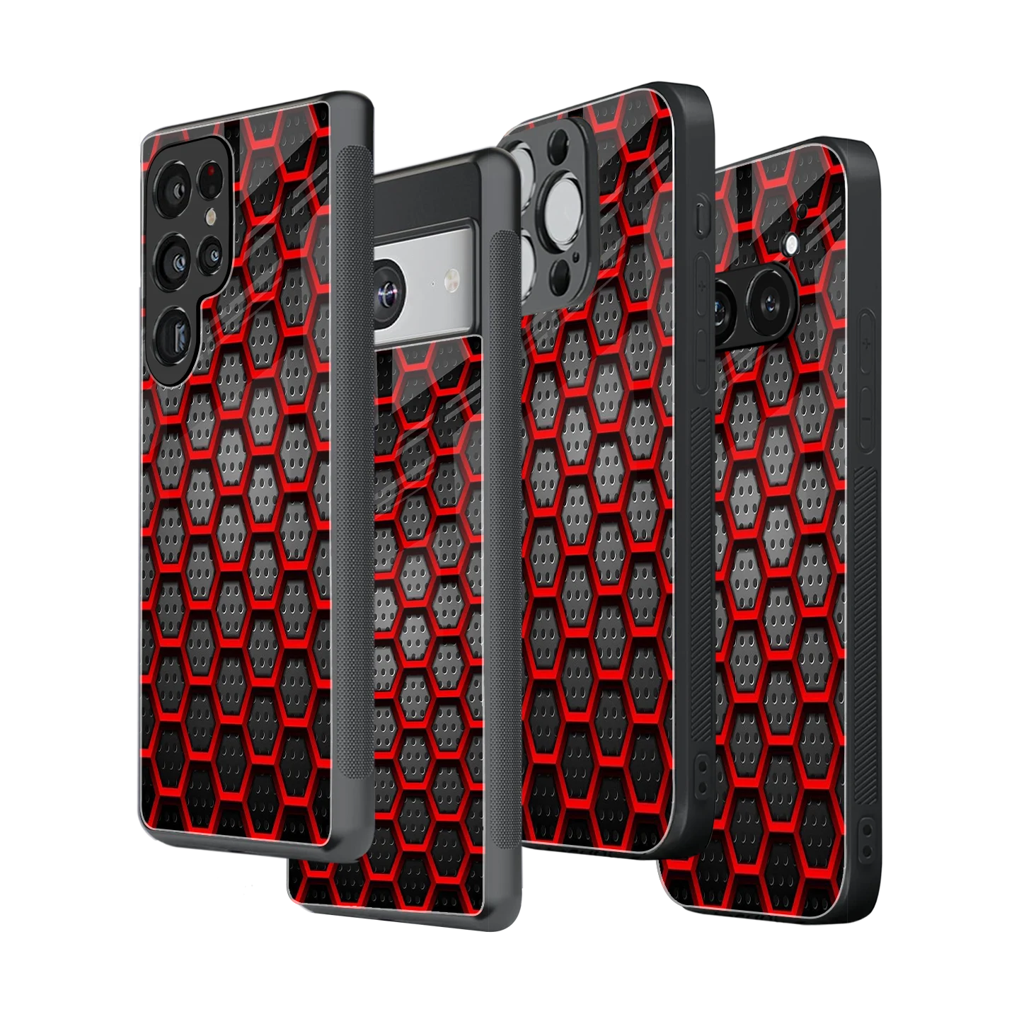 Stylish Glass Back Case for All Smartphones iPhone, Samsung, OnePlus, Pixel, Redmi, Oppo, Vivo, Motorola