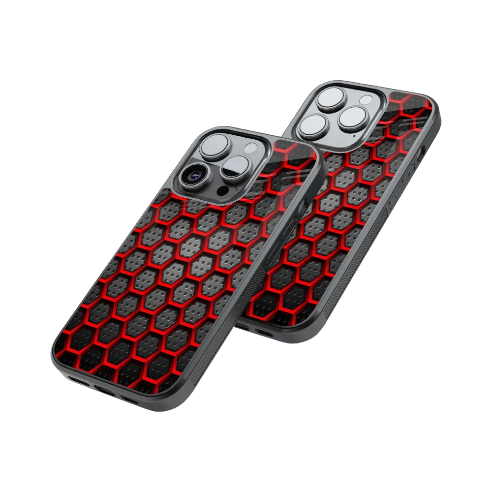 Protective Glass Back Phone Case Compatible with iPhone, Samsung, OnePlus, Pixel & More