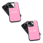 Trendy Glass Back Mobile Case for iPhone, Samsung, Redmi, OnePlus, Google Pixel, Motorola