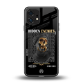 hidden enemies back phone cover | glass case for nothing phone 1