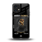 hidden enemies back phone cover | glass case for nothing phone 1