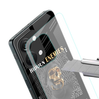 hidden enemies back phone cover | glass case for oneplus nord 3