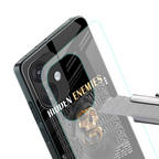 hidden enemies back phone cover | glass case for oneplus nord ce 3