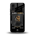 hidden enemies back phone cover | glass case for oneplus nord ce 4 lite