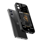 hidden enemies back phone cover | glass case for oneplus nord ce 4 lite
