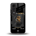 hidden enemies back phone cover | glass case for oneplus nord ce 4