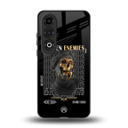 hidden enemies back phone cover | glass case for oneplus nord ce 4