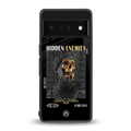 hidden enemies back phone cover | glass case for google pixel 6 pro