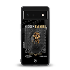 hidden enemies back phone cover | glass case for Google Pixel 6A