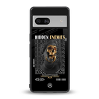 hidden enemies back phone cover | glass case for Google Pixel 7
