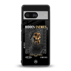hidden enemies back phone cover | glass case for Google Pixel 8