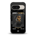 hidden enemies back phone cover | glass case for google pixel 9