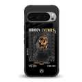 hidden enemies back phone cover | glass case for google pixel 9 pro