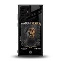 hidden enemies back phone cover | glass case for samsung galaxy s23 ultra