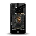 hidden enemies back phone cover | glass case for samsung galaxy s25