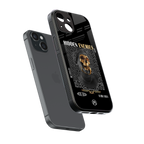 hidden enemies back phone cover | glass case for iphone 15