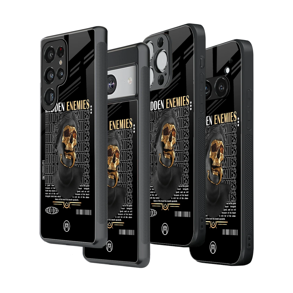 Stylish Glass Back Case for All Smartphones – iPhone, Samsung, OnePlus, Pixel, Redmi, Oppo, Vivo, Motorola