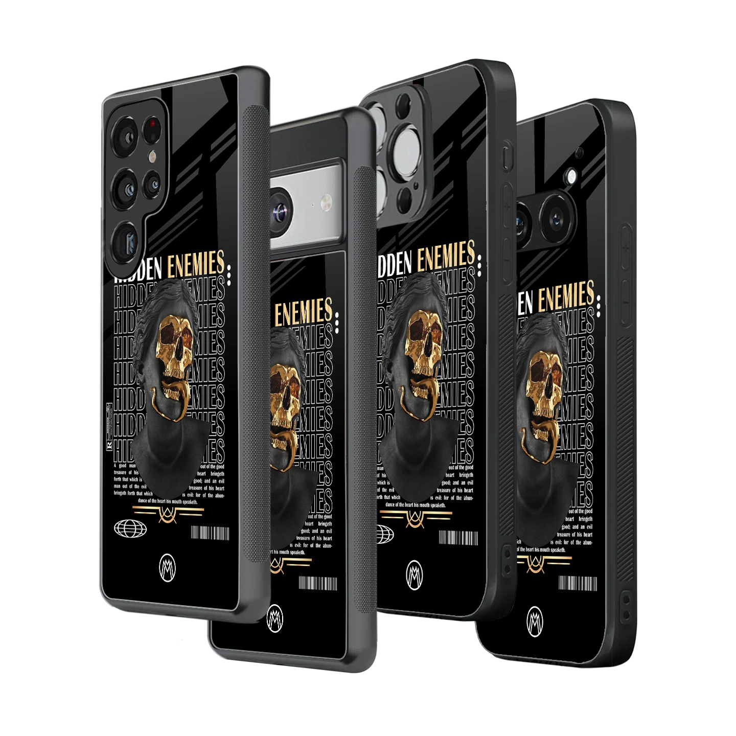 Stylish Glass Back Case for All Smartphones – iPhone, Samsung, OnePlus, Pixel, Redmi, Oppo, Vivo, Motorola