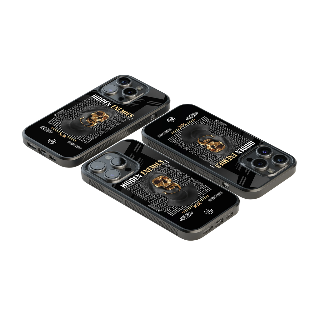 Luxury Glass Back Mobile Cover for iPhone, Samsung Galaxy, OnePlus, Pixel, Redmi & More