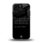 high life back phone cover | glass case for iphone 13 pro