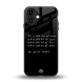 high life back phone cover | glass case for iphone 16