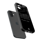 high life back phone cover | glass case for iphone 16