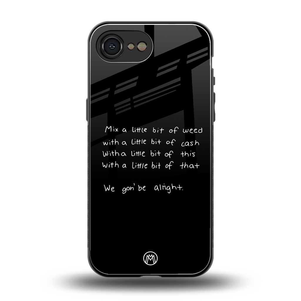 high life back phone cover | glass case for iphone 16e