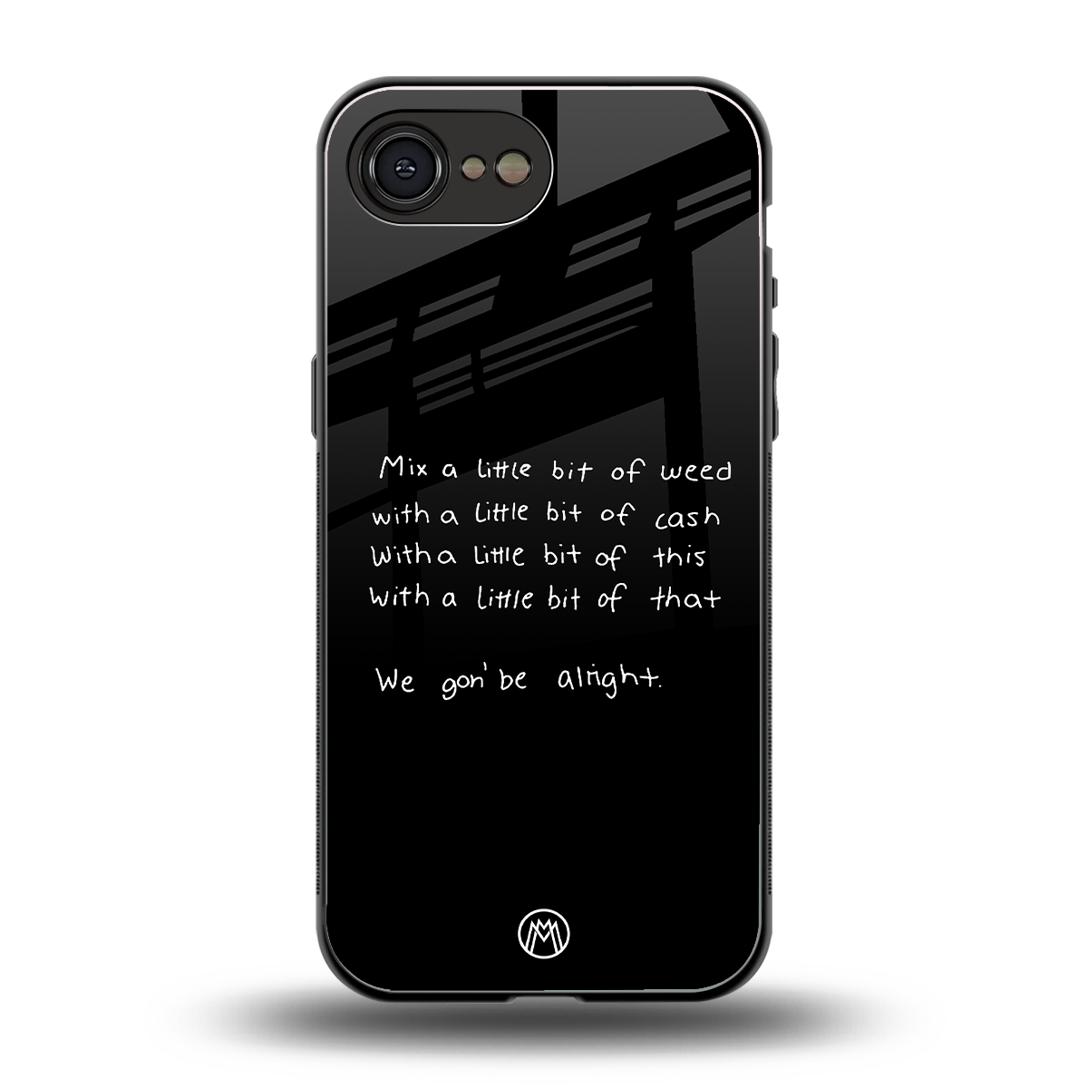 high life back phone cover | glass case for iphone 16e
