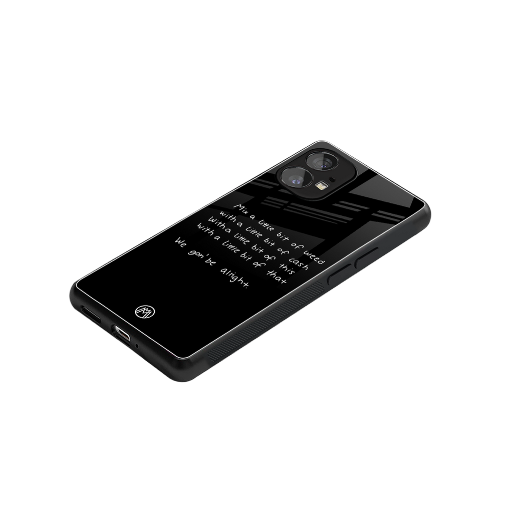 high life back phone cover | glass case for nothing phone 1