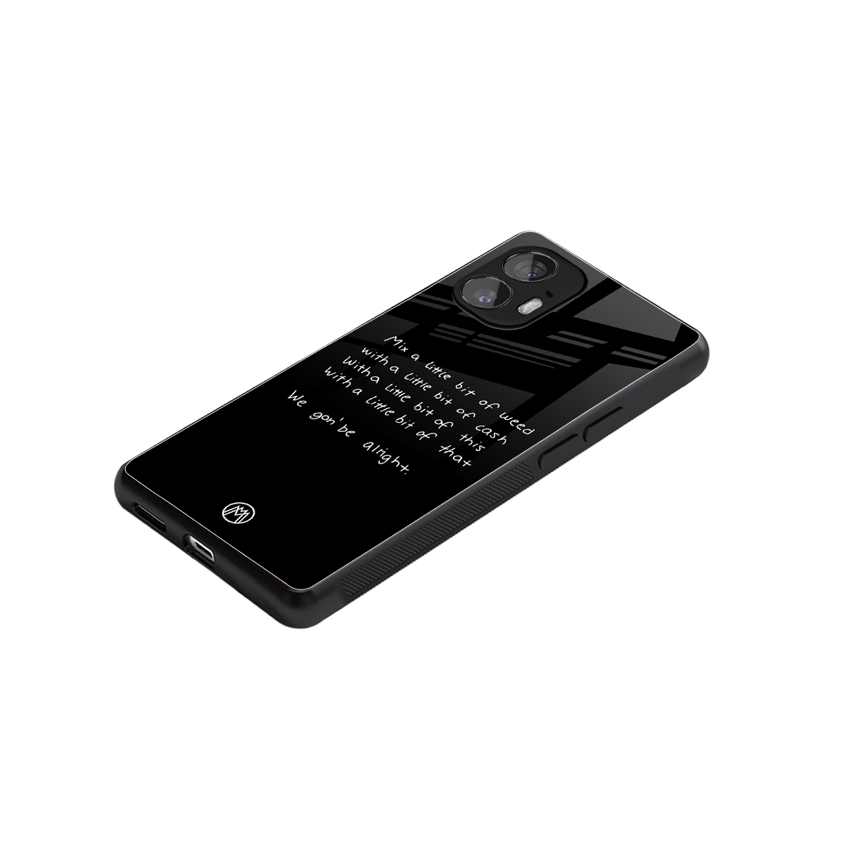 high life back phone cover | glass case for nothing phone 2