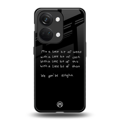high life back phone cover | glass case for oneplus nord 3