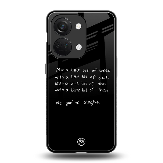 high life back phone cover | glass case for oneplus nord 3