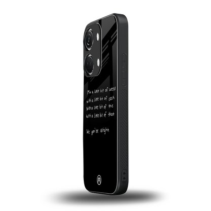 high life back phone cover | glass case for oneplus nord 3