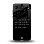 high life back phone cover | glass case for oneplus nord 4