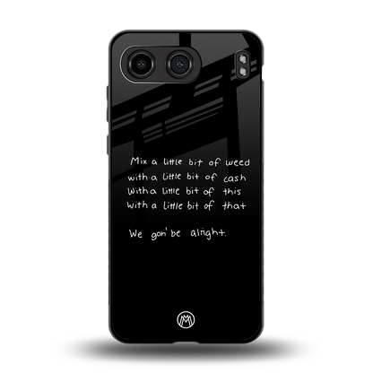 high life back phone cover | glass case for oneplus nord 4